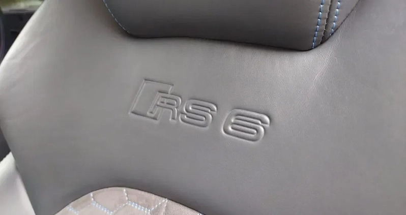 Audi RS6 cena 271000 przebieg: 120000, rok produkcji 2017 z Wrocław małe 46
